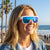 Damen Modische Sonnenbrille mit ausgefallenem Design Karnz