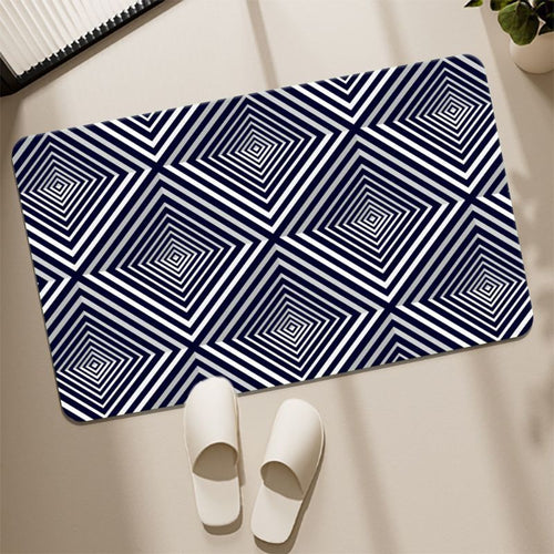 Geometrisches Muster Badmatte