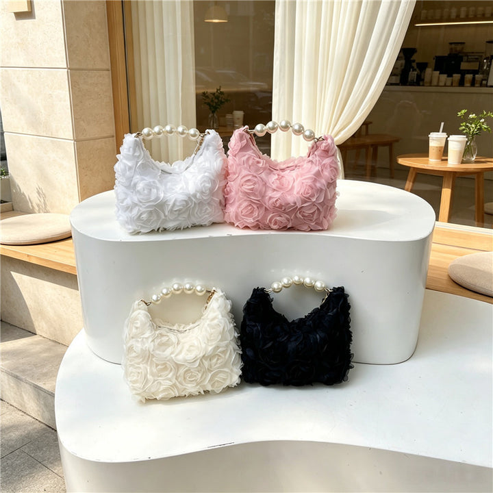 WoFloral Verzierte Handtasche Karnz