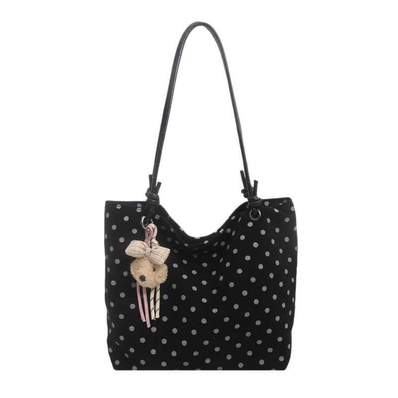 Punktedruck Baumwoll-Tasche