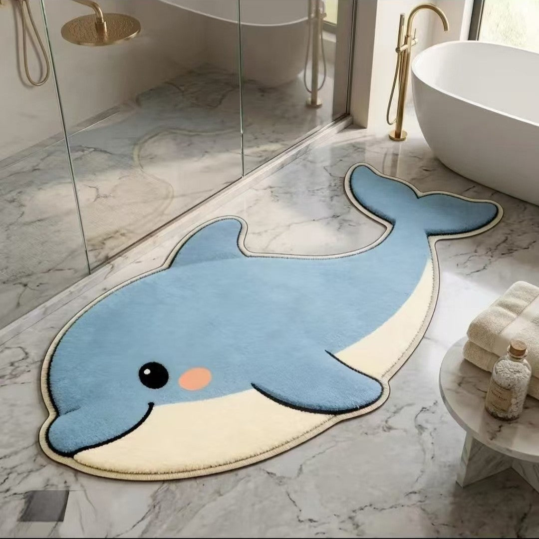 Niedliche Pinguin Plüsch Badmatte