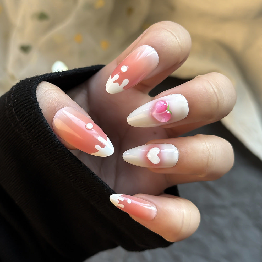 Dekoratives Press-On Nagelset Karnz