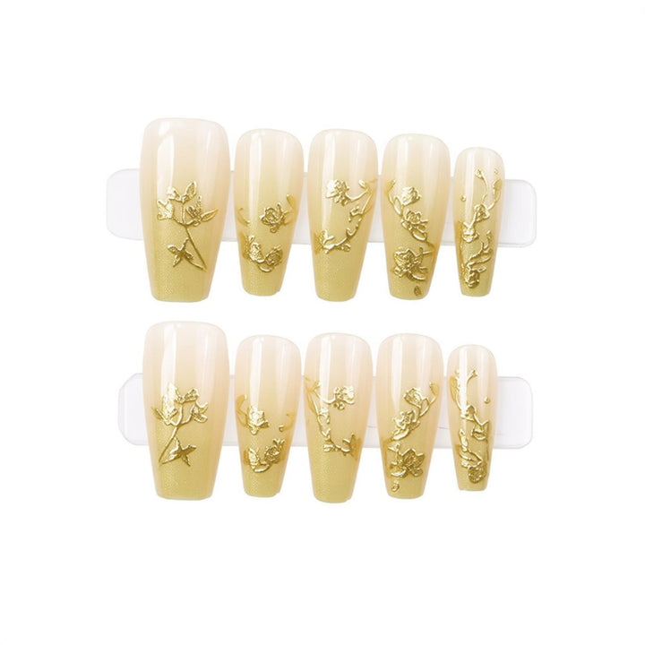 Florales Press-On Nail Art Set Karnz