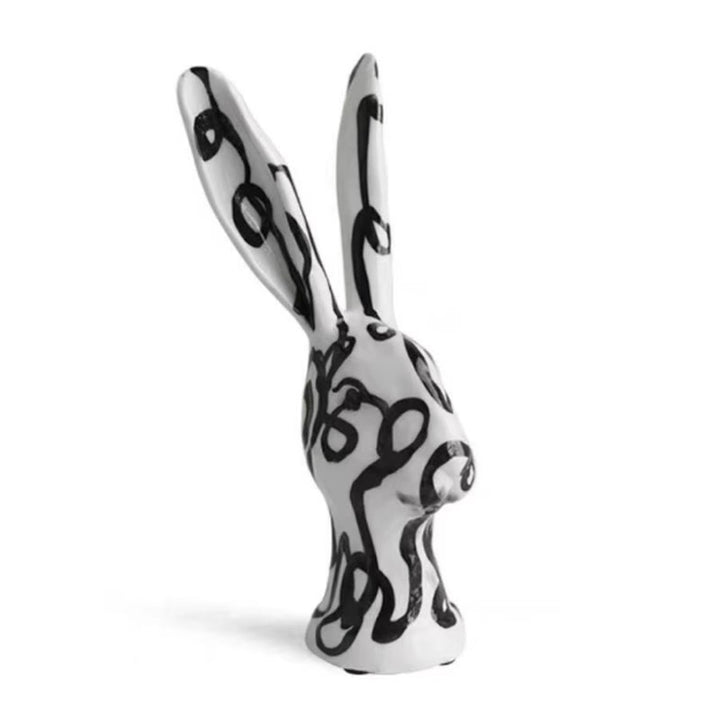Abstrakte Kaninchen Skulptur