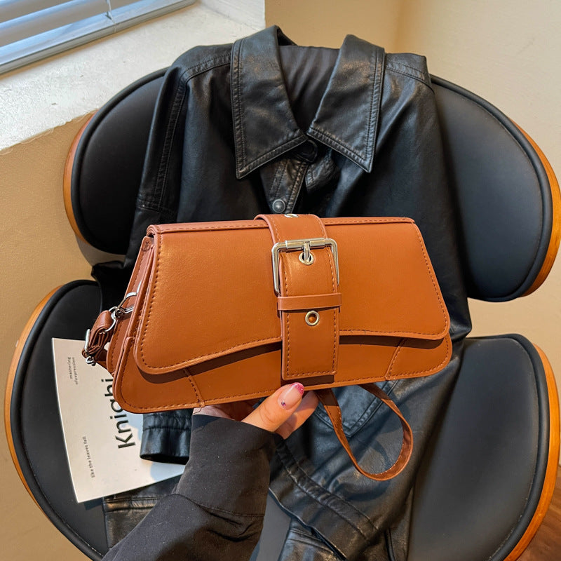 Elegante Handtasche mit Schnallenakzent