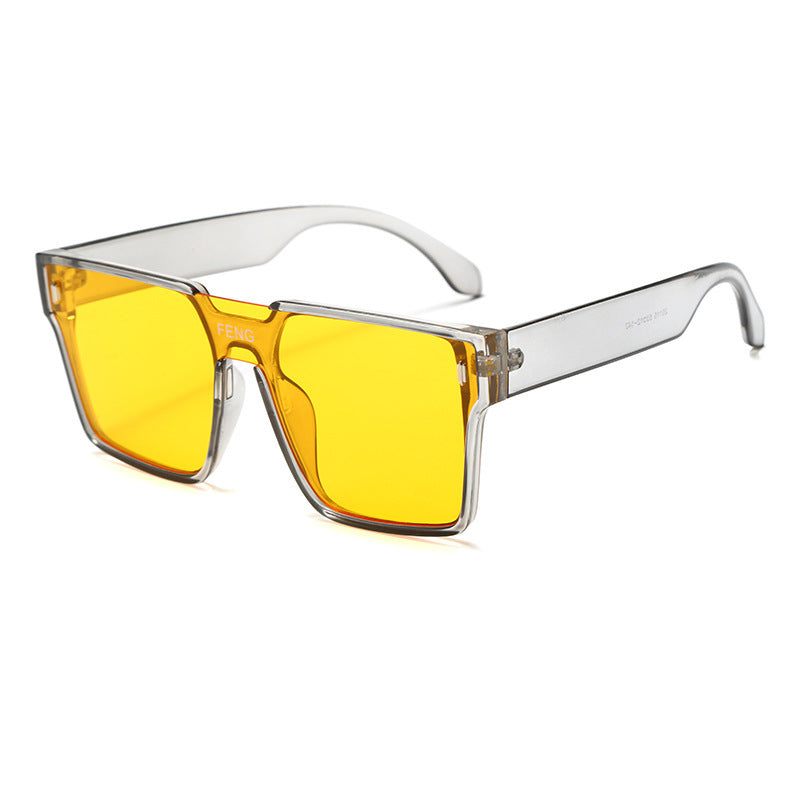 Damen modische quadratische Sonnenbrille mit robustem Rahmen und hohem Tragekomfort Karnz