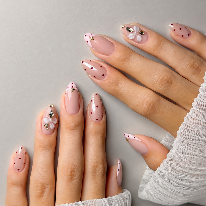 Premium dekorative Press-On Nagelkunst Karnz 1789915565