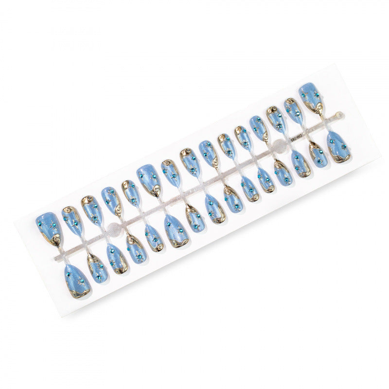 Dekoratives Press-On-Nagelset