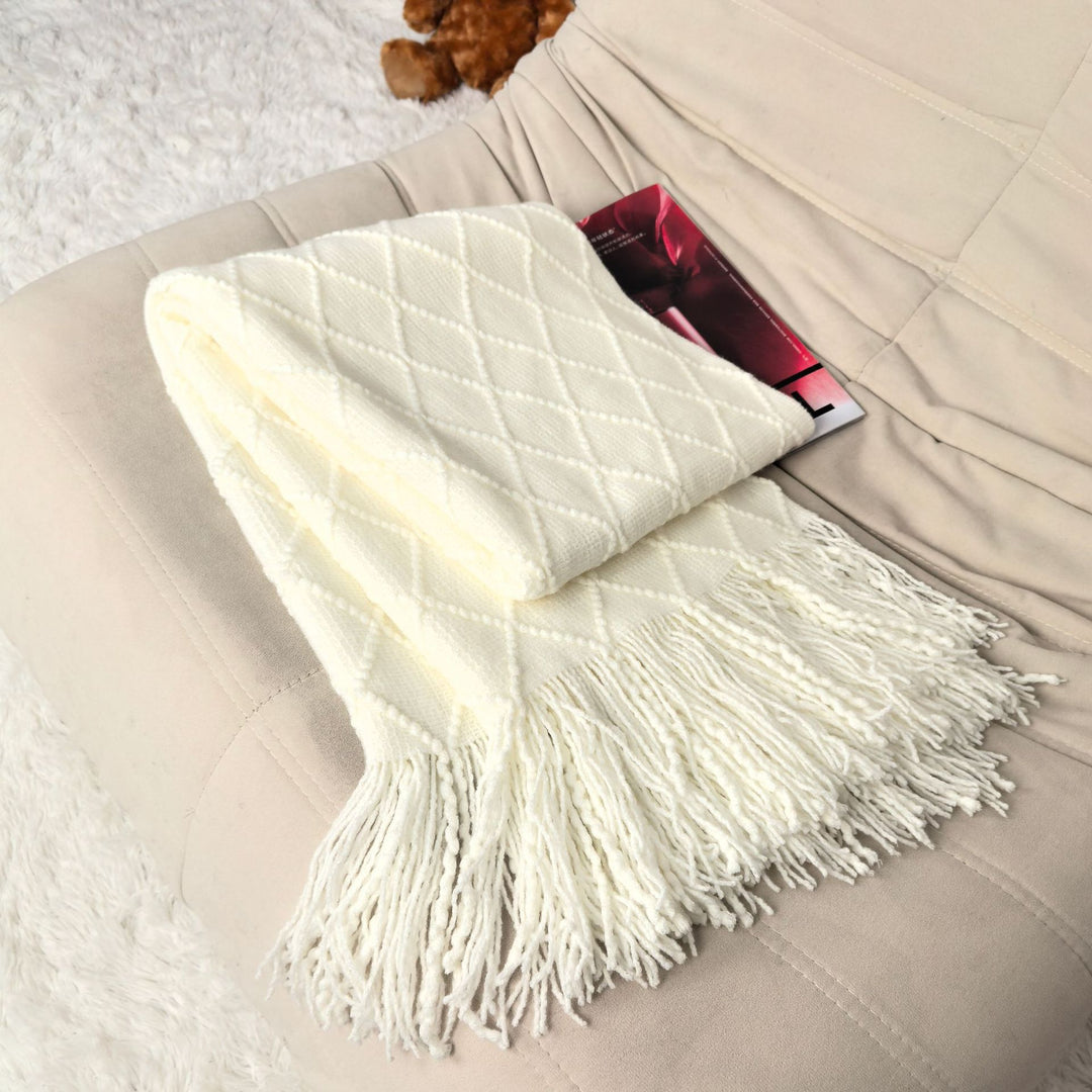 Gemütlicher Strickschal Karnz