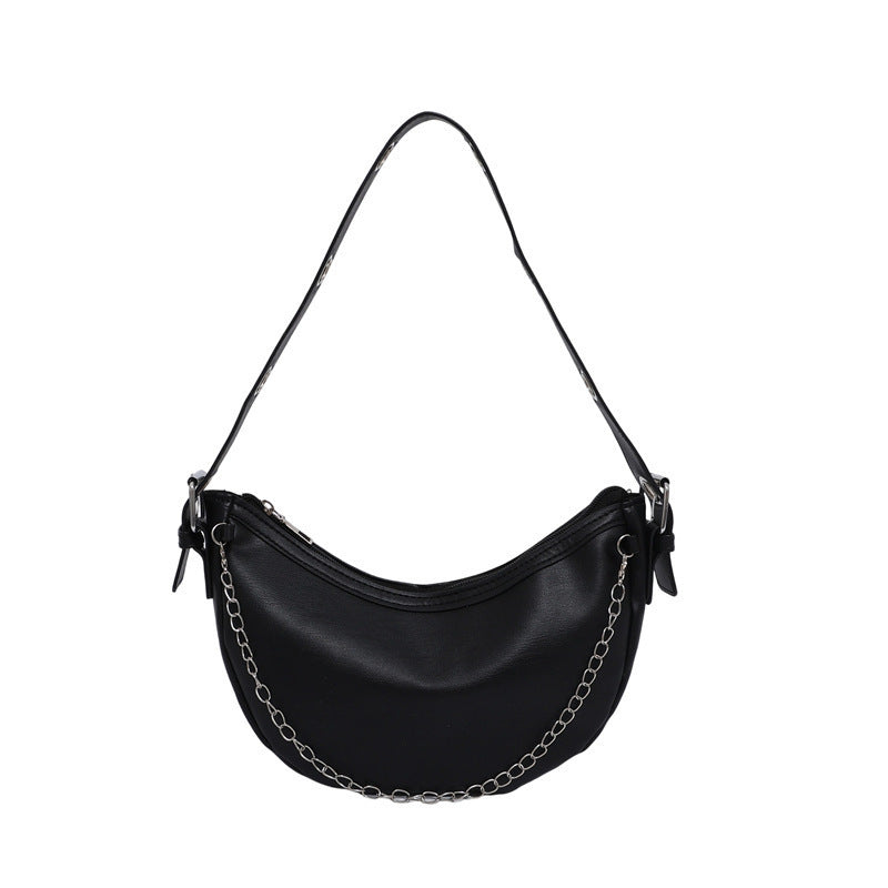 Moderne Hobo-Tasche mit Kettenhenkeln Karnz