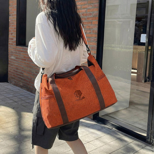 Stylische Mehrfach-Taschen Reisetasche Karnz