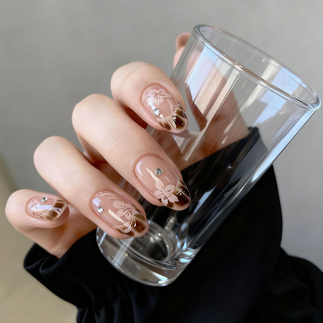 Elegante Ombre Glitter Nagel Verbesserungen Karnz