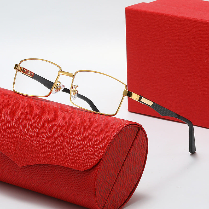 Damen modische Halbrahmenbrille mit eleganten Details Karnz