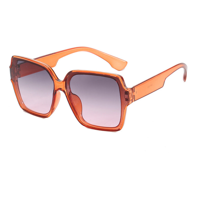 Damen quadratische Sonnenbrille mit einzigartigem, stilvollem Rahmen Karnz