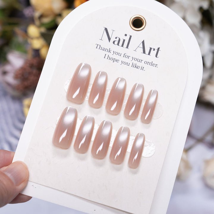 Elegante Press-On Nagelkunst