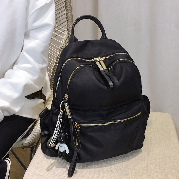 Moderner Dual-Reißverschluss-Rucksack Karnz