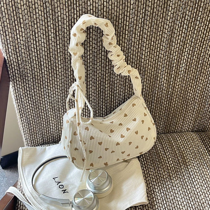 Charmante Herz-Muster Handtasche