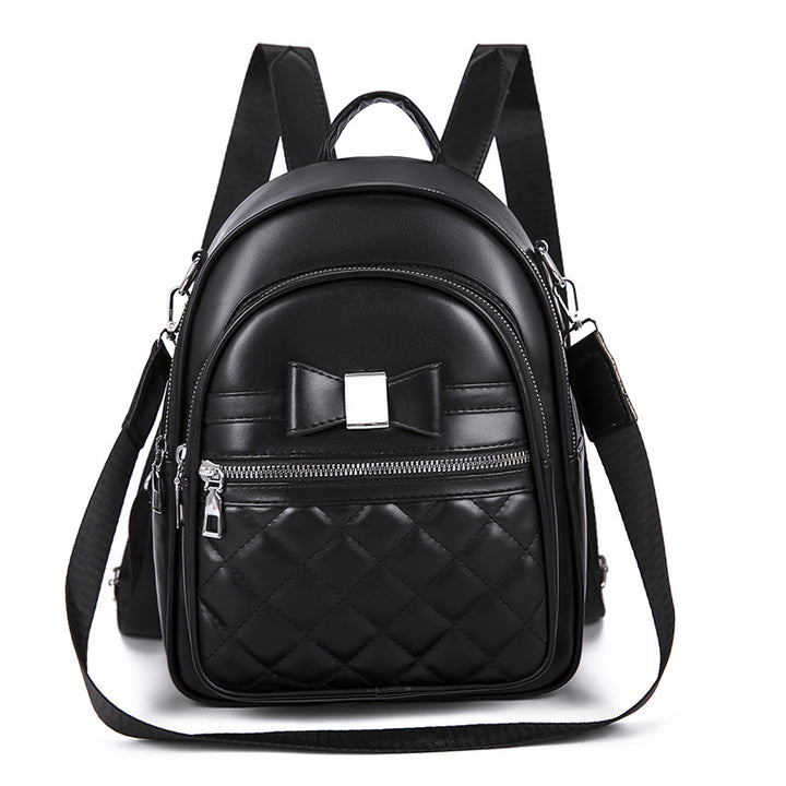 Schleifen-Knoten gesteppter Rucksack
