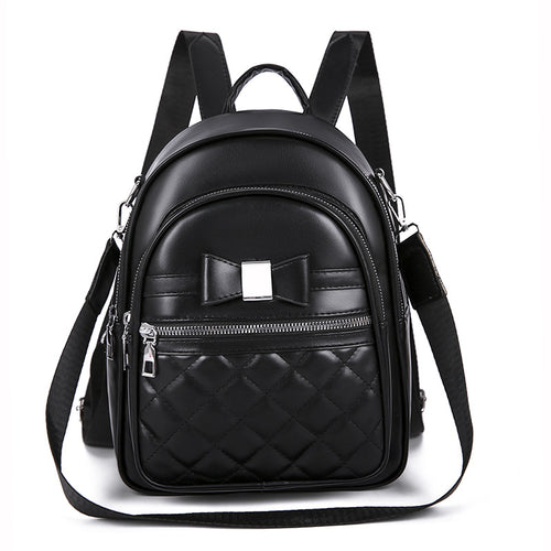 Schleifen-Knoten gesteppter Rucksack