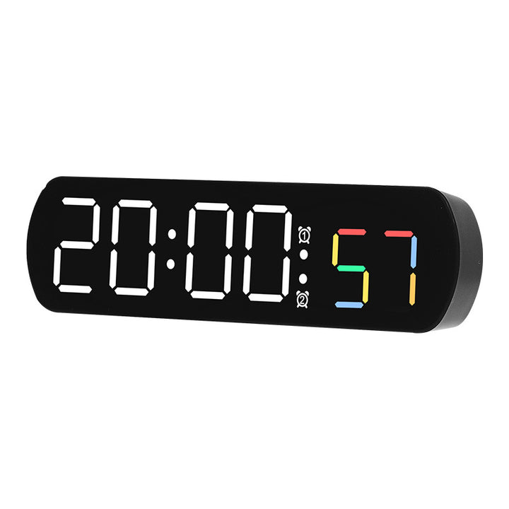 Digitaler Funkwecker mit mehrfarbigem LED-Display Karnz