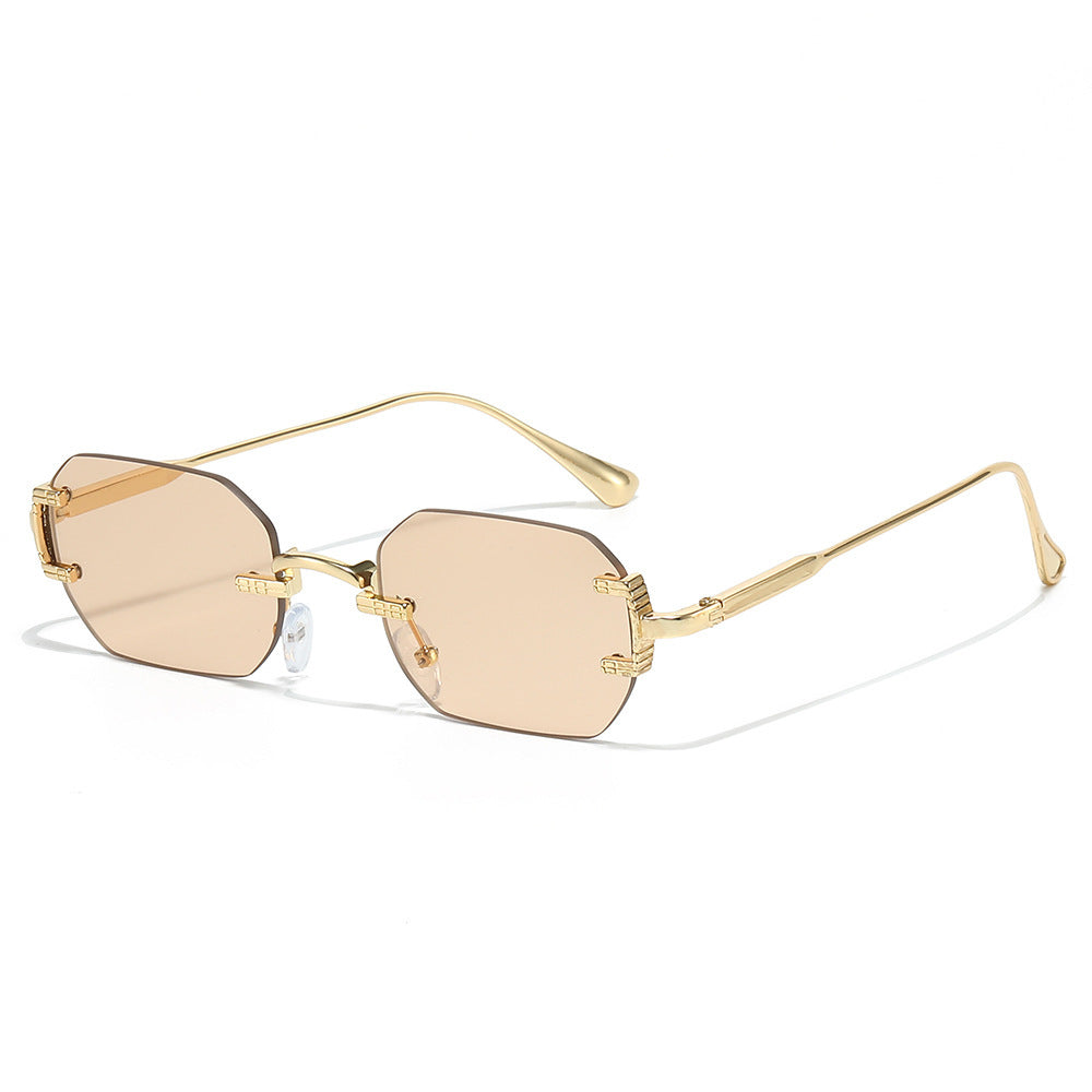 Damen modische Sonnenbrille im eleganten geometrischen Stil Karnz