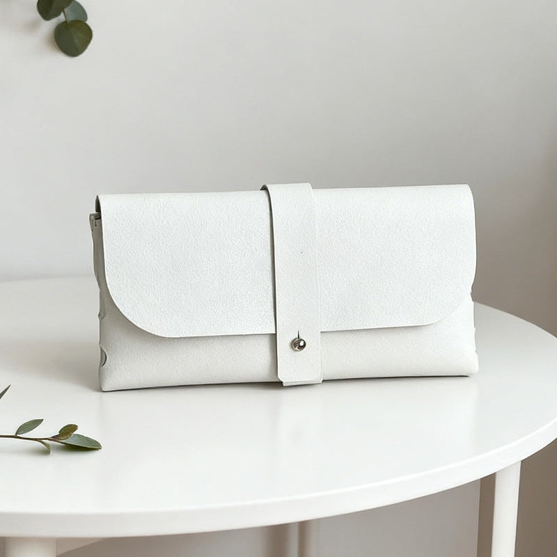 Elegante Kunstleder Clutch Tasche Karnz