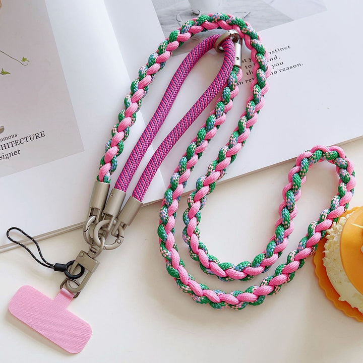 Geflochtener Schlüsselanhänger mit Clip Karnz