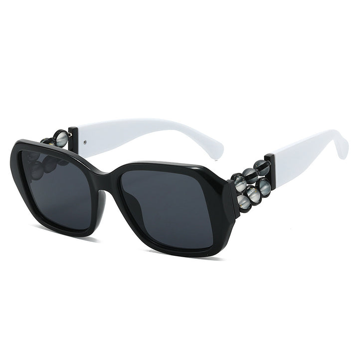 Dekorative Oversized Quadrat Sonnenbrille Karnz
