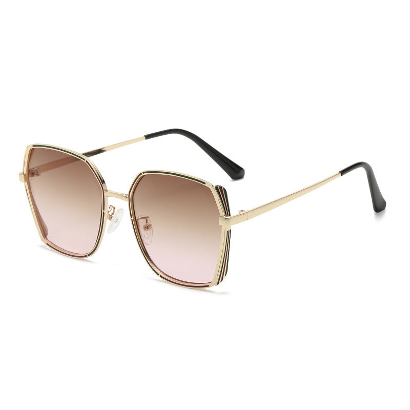Damen große und elegante Sonnenbrille Karnz