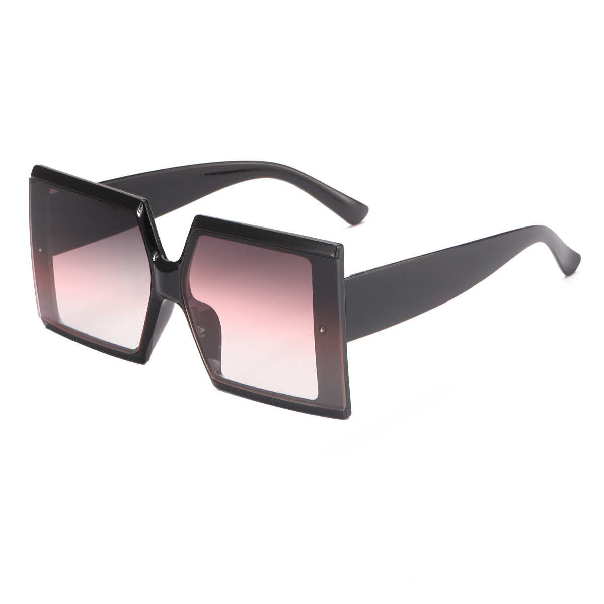 Damen oversized Sonnenbrille mit trendigem Leoprint Karnz