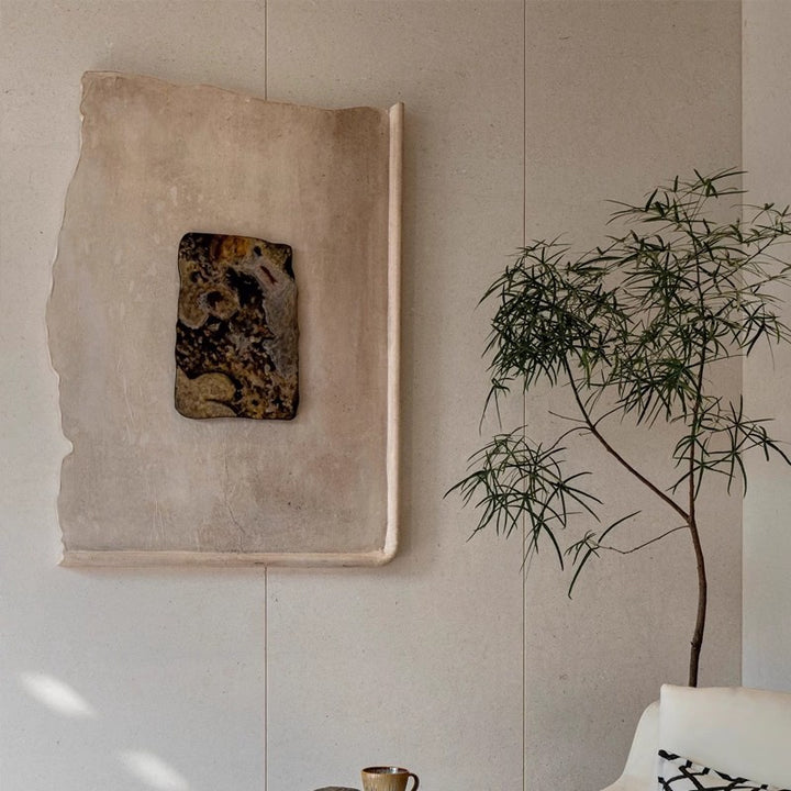 Dekorative abstrakte Kunstplatte