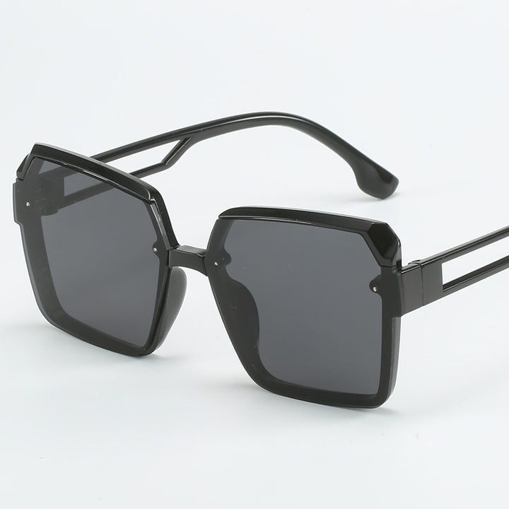 Damen modische quadratische Sonnenbrille mit filigranem Design Karnz