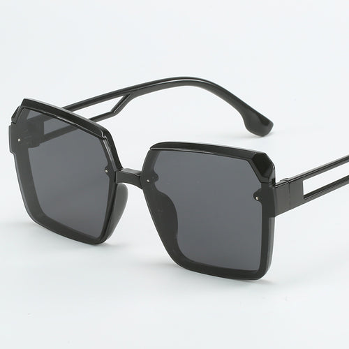 Damen modische quadratische Sonnenbrille mit filigranem Design Karnz