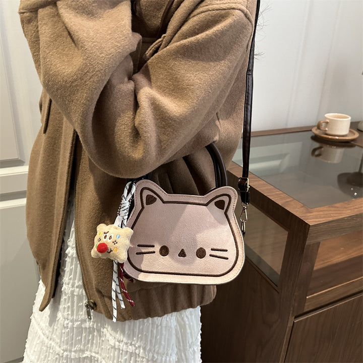 Niedliche katzenförmige Handtasche Karnz