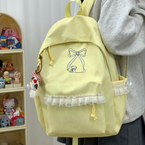 Verspielter Rucksack mit Süßem Motiv und Praktischen Fächern Karnz