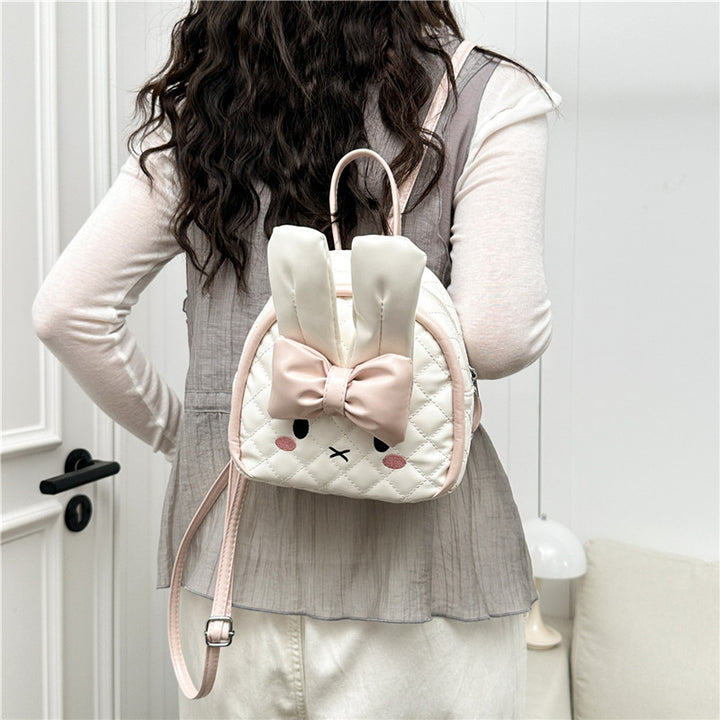 Niedlicher Hasen-Themen Mini-Rucksack Karnz