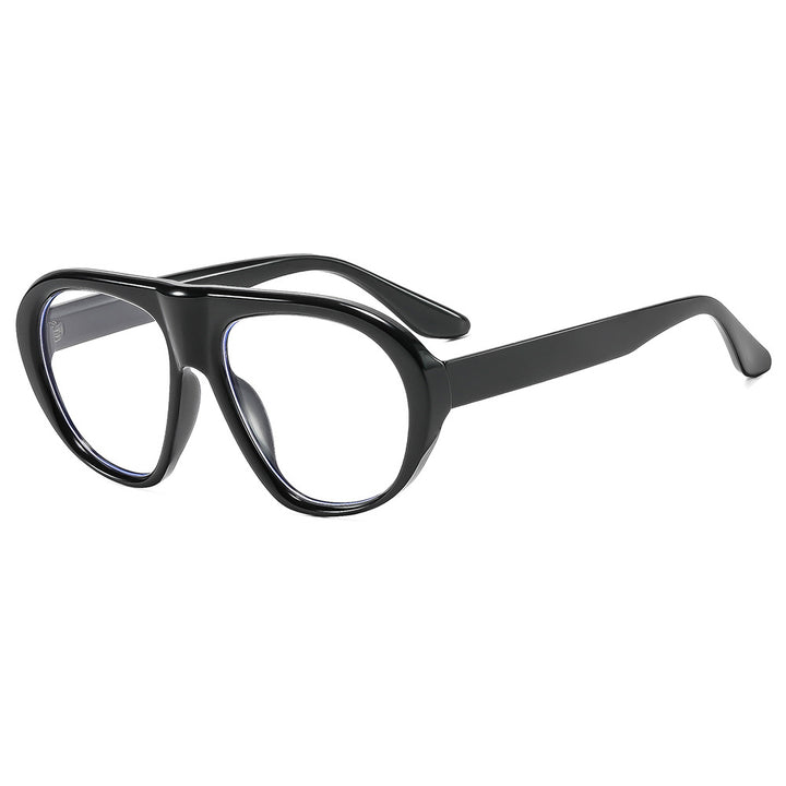 Damen modische Brille mit großem Rahmen und stylischem Design Karnz
