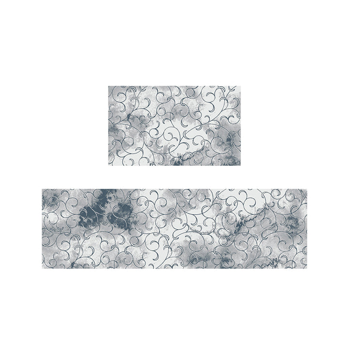 Vintage Floral Print Tischläufer Set Karnz