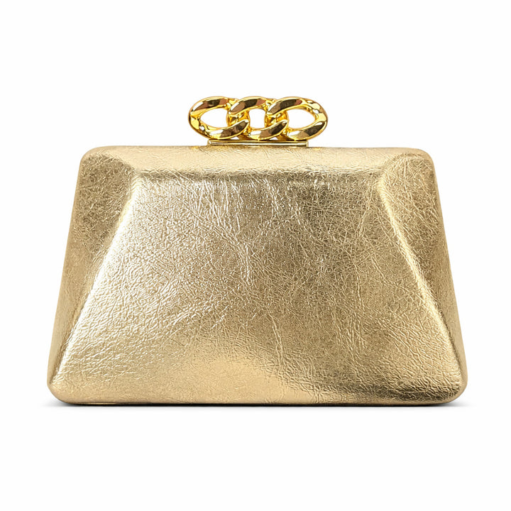 Elegante, gebogene Muschel-Clutch