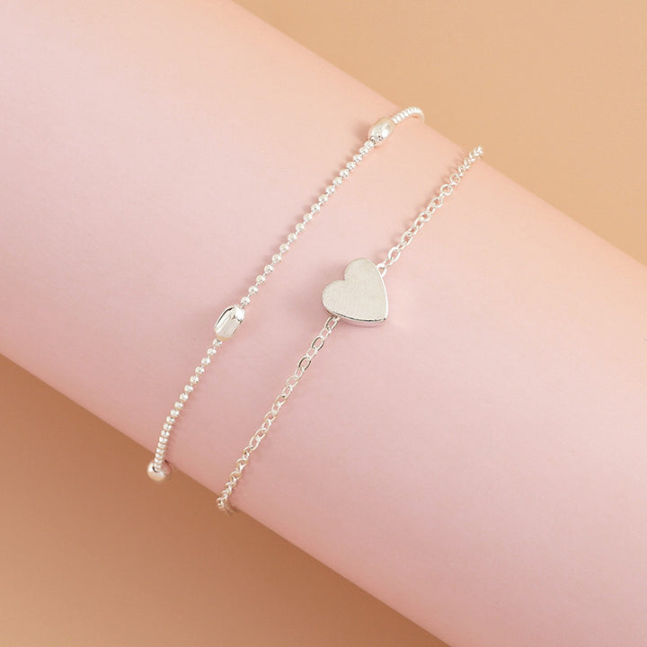 Elegante Doppelkettenfußkette Karnz