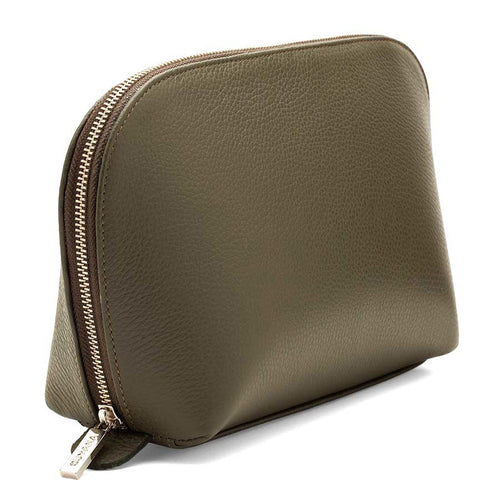 Premium Leder Kosmetiktasche