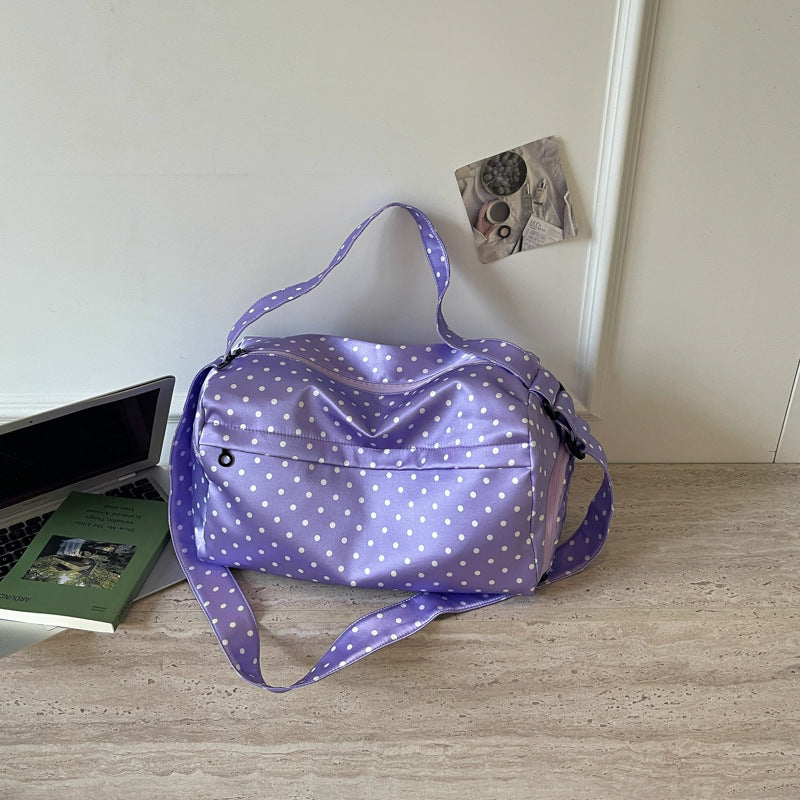 Stylische Gepunktete Reisen Duffel