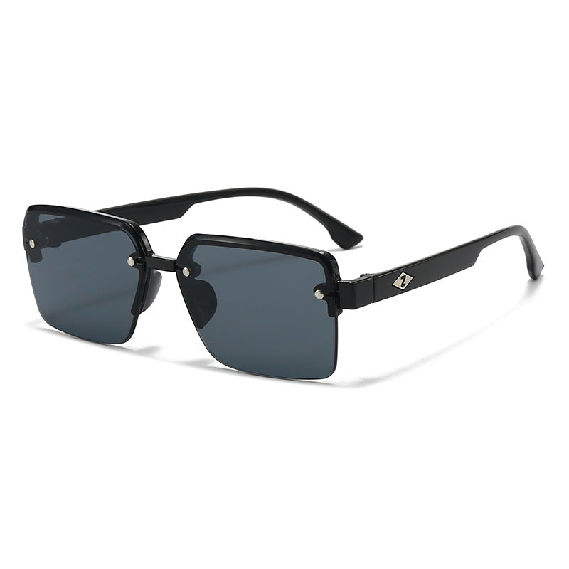 Damen modische quadratische Sonnenbrille mit polarisierendem Gläsern Karnz