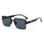 Damen modische quadratische Sonnenbrille mit polarisierendem Gläsern Karnz