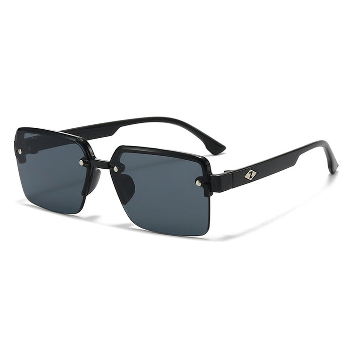 Damen modische quadratische Sonnenbrille mit polarisierendem Gläsern Karnz