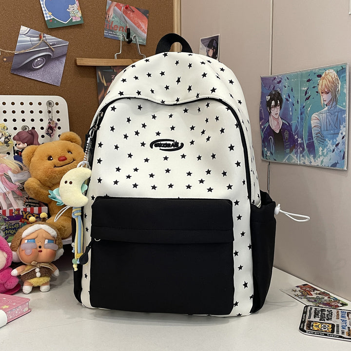 Stylische bedruckte Rucksack mit lustigen Charakterakzenten Karnz