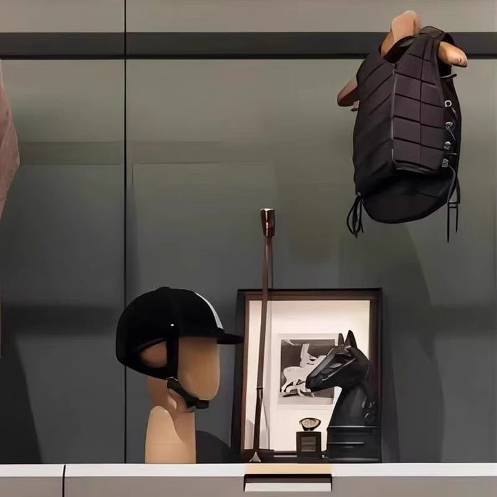 Lustige handgemachte Katzen- und Figurenskulptur