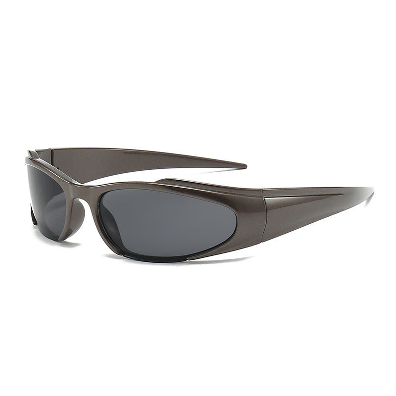 Damen sportliche Sonnenbrille im modernen Design Karnz
