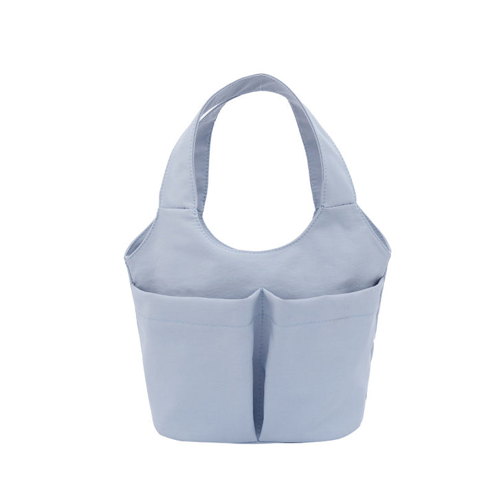 Minimalist Strukturierte Schultertasche