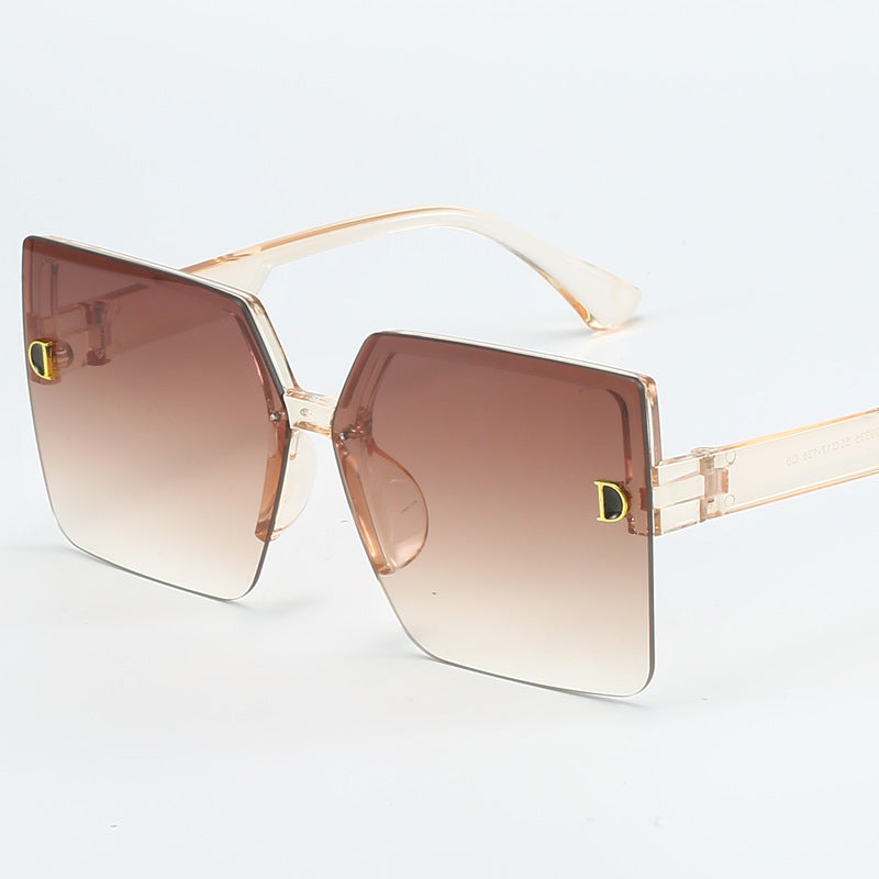 Damen Oversized-Sonnenbrille mit hochwertigem Farbverlauf Karnz